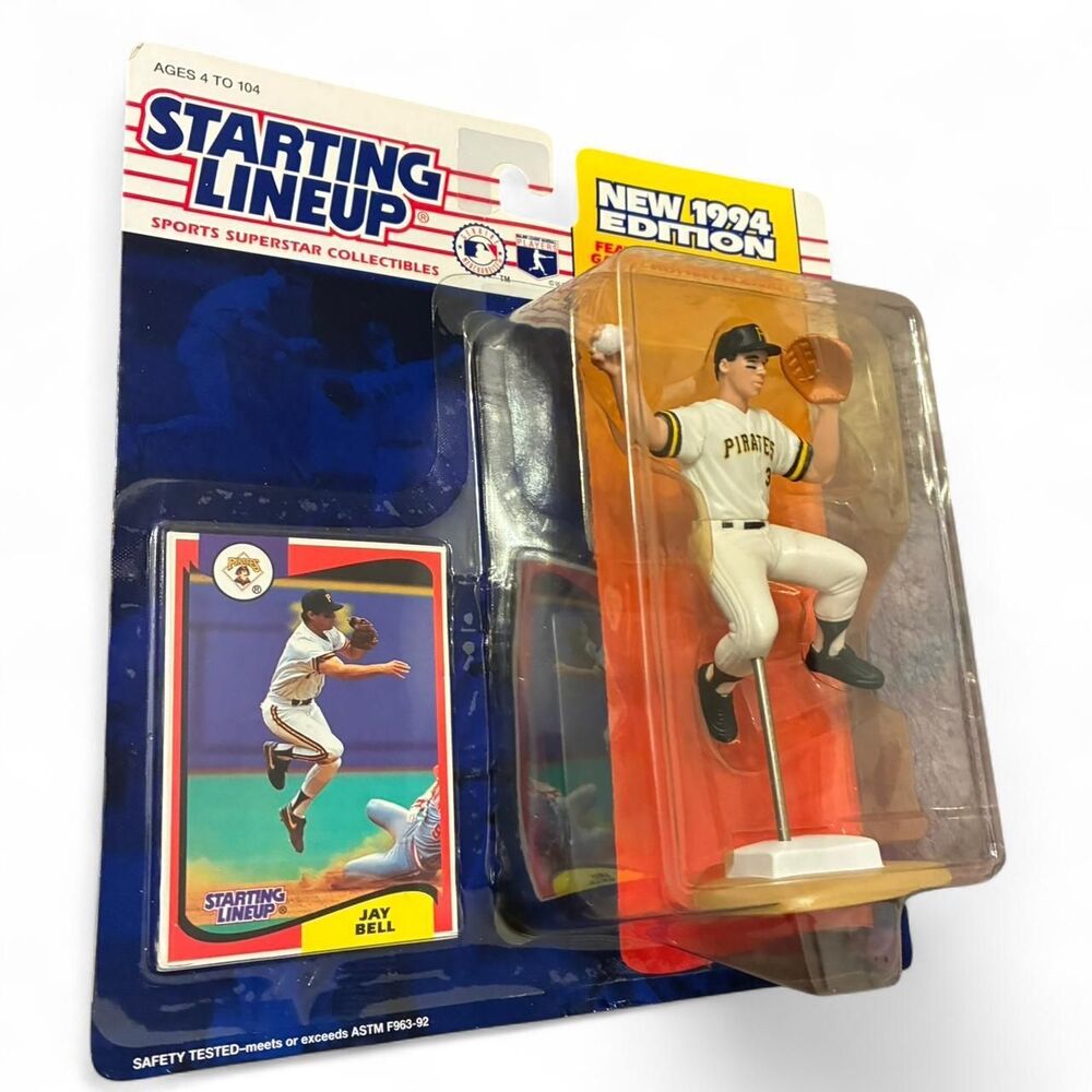 New 1994 Edition Starting Lineup Jay Bell Pittsburgh Pirates Sealed Figure